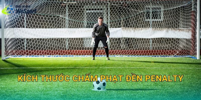 Kích thước chấm phạt đền penalty: Chấm 11m đặt ở đâu cho đúng? 1 Kích thước chấm phạt đền penalty: Chấm 11m đặt ở đâu cho đúng?
