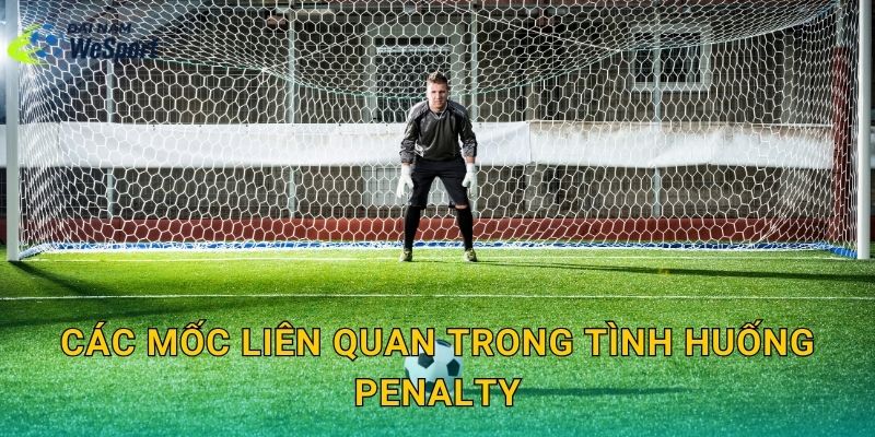 Kích thước chấm phạt đền penalty: Chấm 11m đặt ở đâu cho đúng? 3 Các mốc liên quan trong tình huống penalty