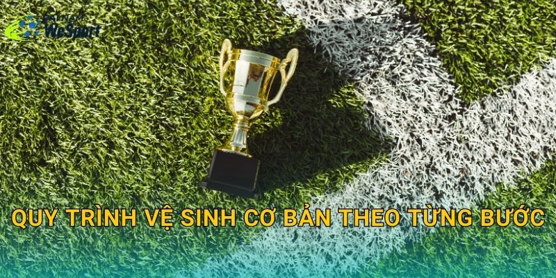 Quy trình vệ sinh cơ bản theo từng bước