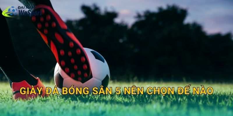 Giày đá bóng sân 5 nên chọn đế nào để bám tốt và hạn chế chấn thương? 10 Giày đá bóng sân 5 nên chọn đế nào để bám tốt và hạn chế chấn thương?